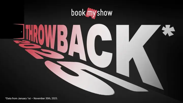 BookMyShow Unveils ‘Throwback 2025’: A Landmark Year Where Entertainment Became a Movement