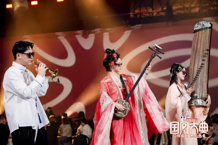 抖音国风大典沉浸式「跨越千年」
