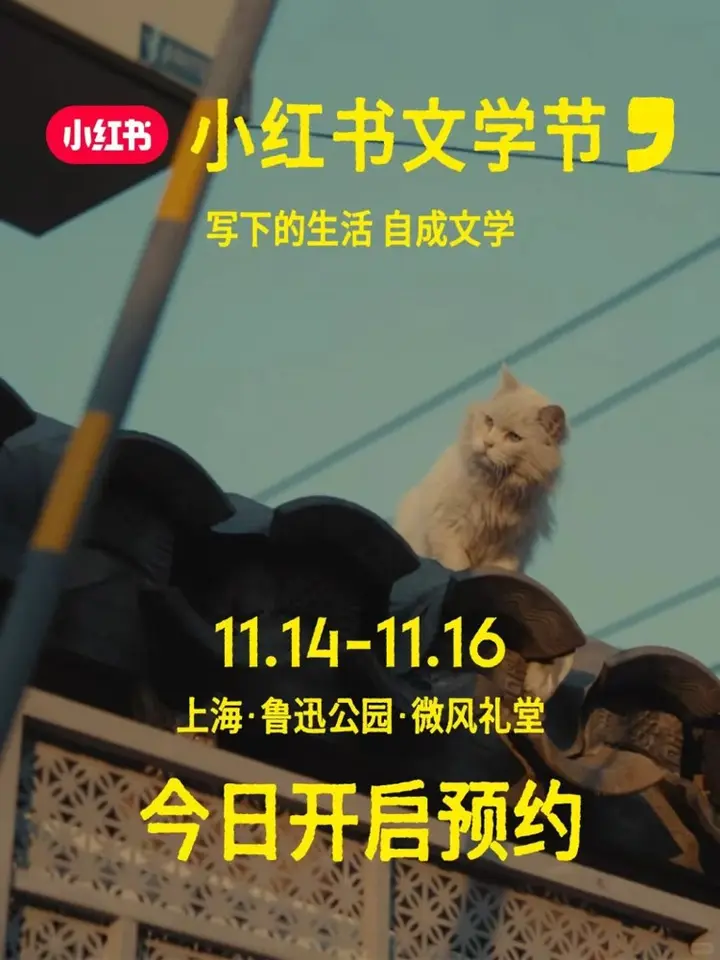 小红书文学节来了！