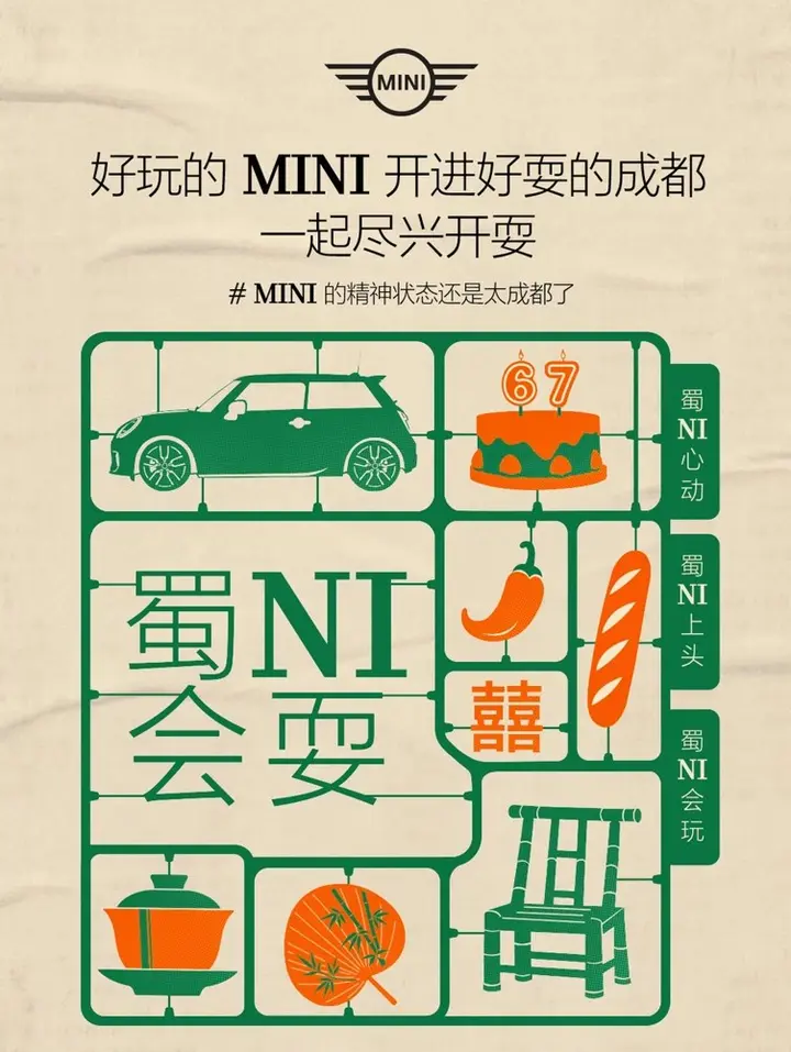 好玩的 MINI 开进好耍的成都