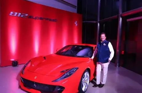 Ferrari 812 Superfast Launch Managed By The Think Tank Entertainment