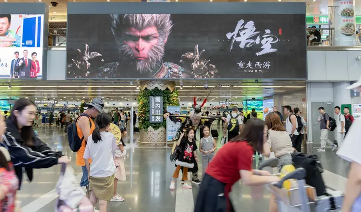 黑神话悟空 · 首都机场T2快闪 · 项目图片 2