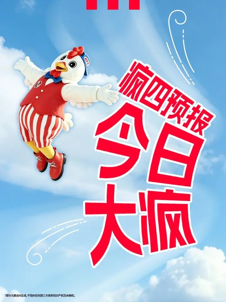 KFC 疯四又出「巅疯之作」