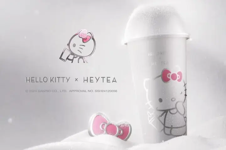 喜茶 × Hello Kitty 演绎「不老莓」传说
