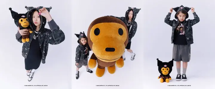 BAPE × 三丽鸥萌趣登场